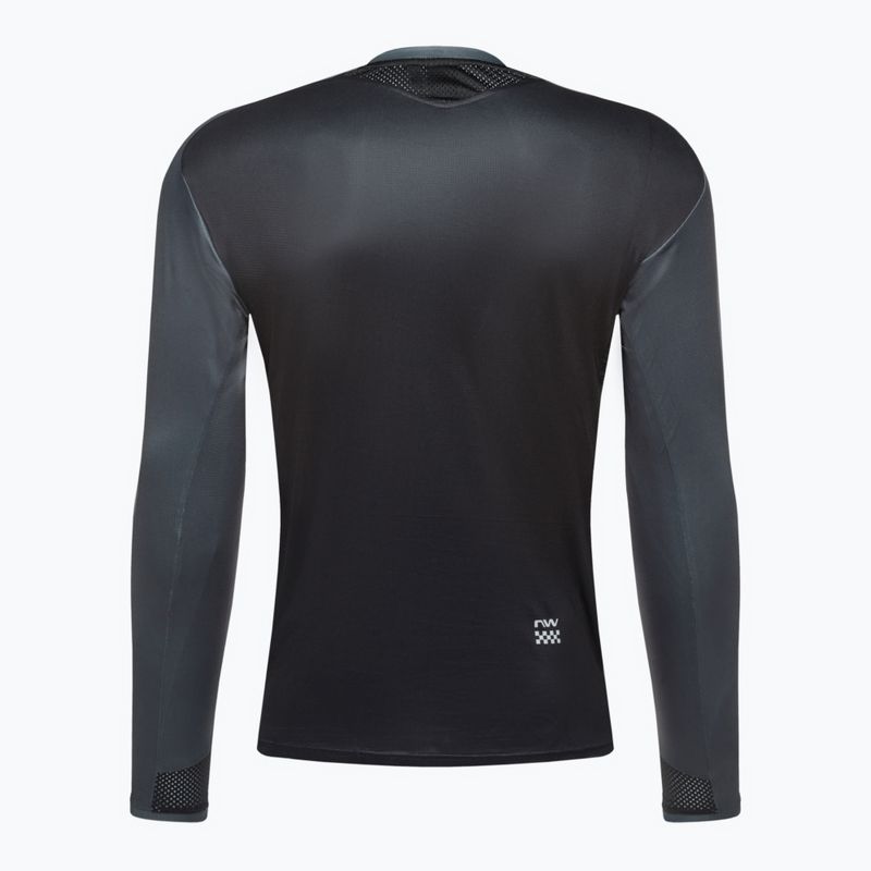 Longsleeve rowerowy męski Northwave Edge black/dark grey 2