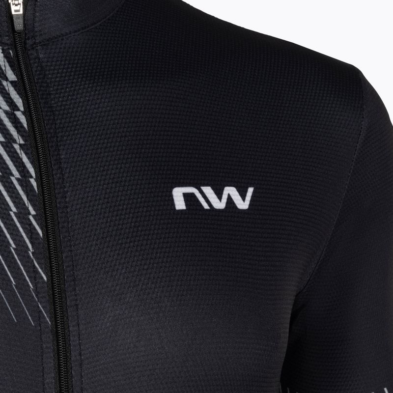 Koszulka rowerowa męska Northwave Origin black/grey 3