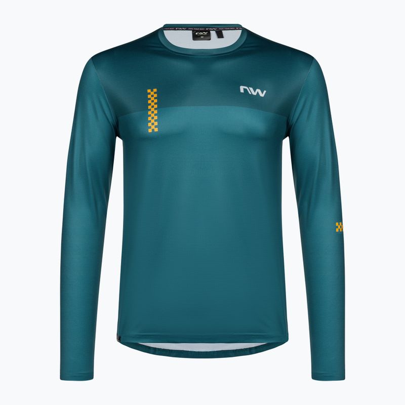 Longsleeve rowerowy męski Northwave Xtrail 2 blue