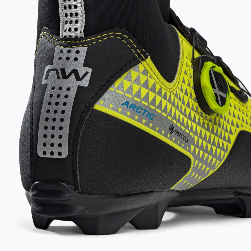 Buty rowerowe MTB męskie Northwave Celsius XC ARC. GTX yellow fluo/black 8