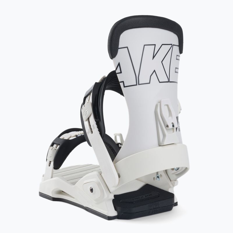 Wiązania snowboardowe męskie Drake Reload off white 3