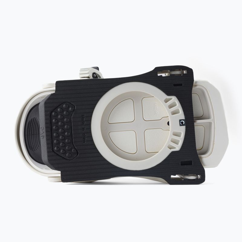 Wiązania snowboardowe męskie Drake Reload off white 4