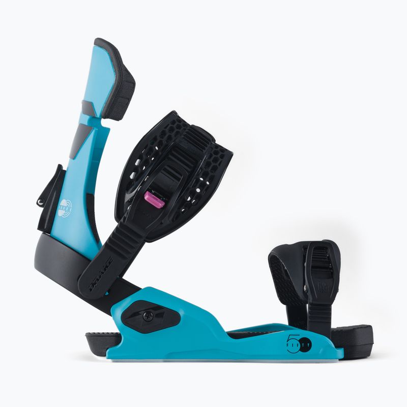 Wiązania snowboardowe męskie Drake Fifty black/blue 2