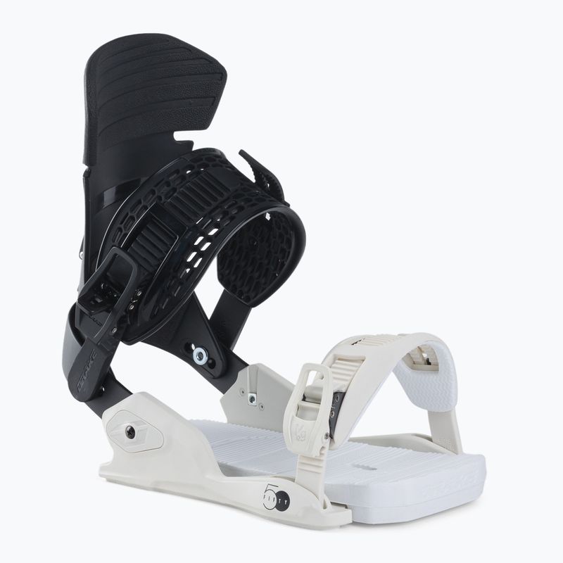 Wiązania snowboardowe męskie Drake Fifty black/white