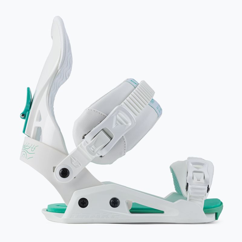 Wiązania snowboardowe damskie Drake Queen W white 2