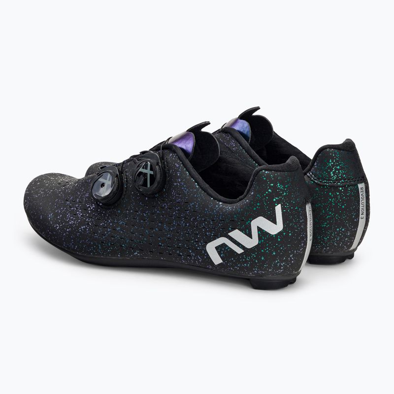Buty szosowe męskie Northwave Revolution 3 Freedom black/iridescent 3
