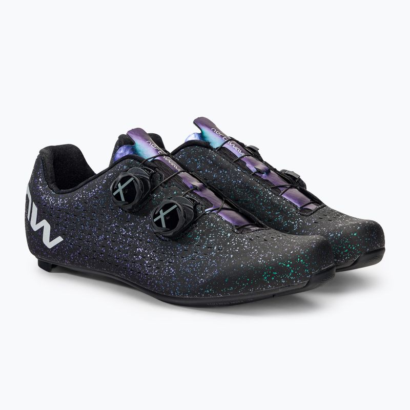 Buty szosowe męskie Northwave Revolution 3 Freedom black/iridescent 4