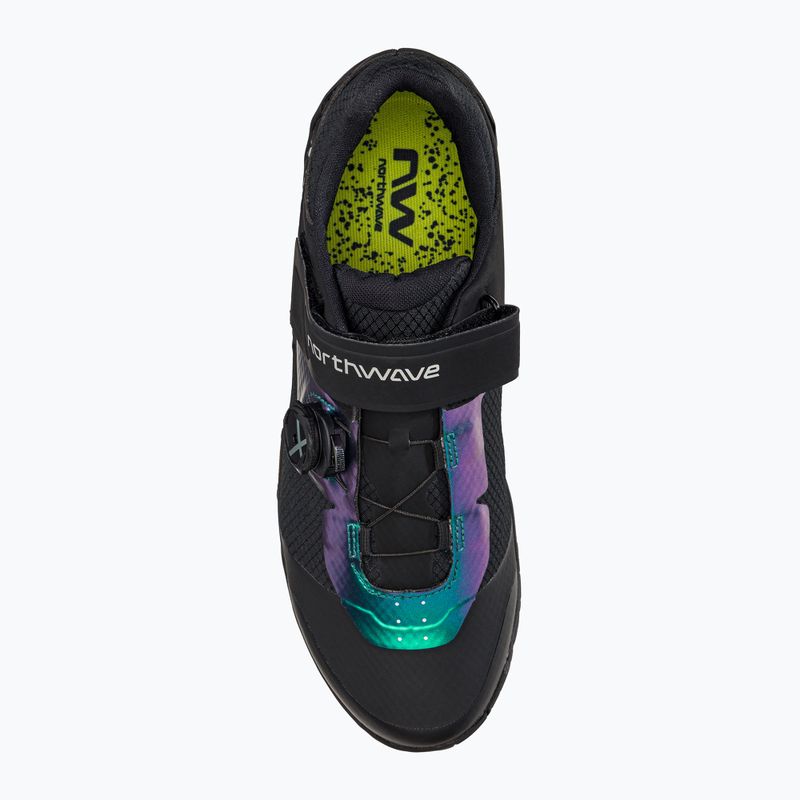 Buty rowerowe MTB męskie Northwave Overland Plus black/iridescent 6
