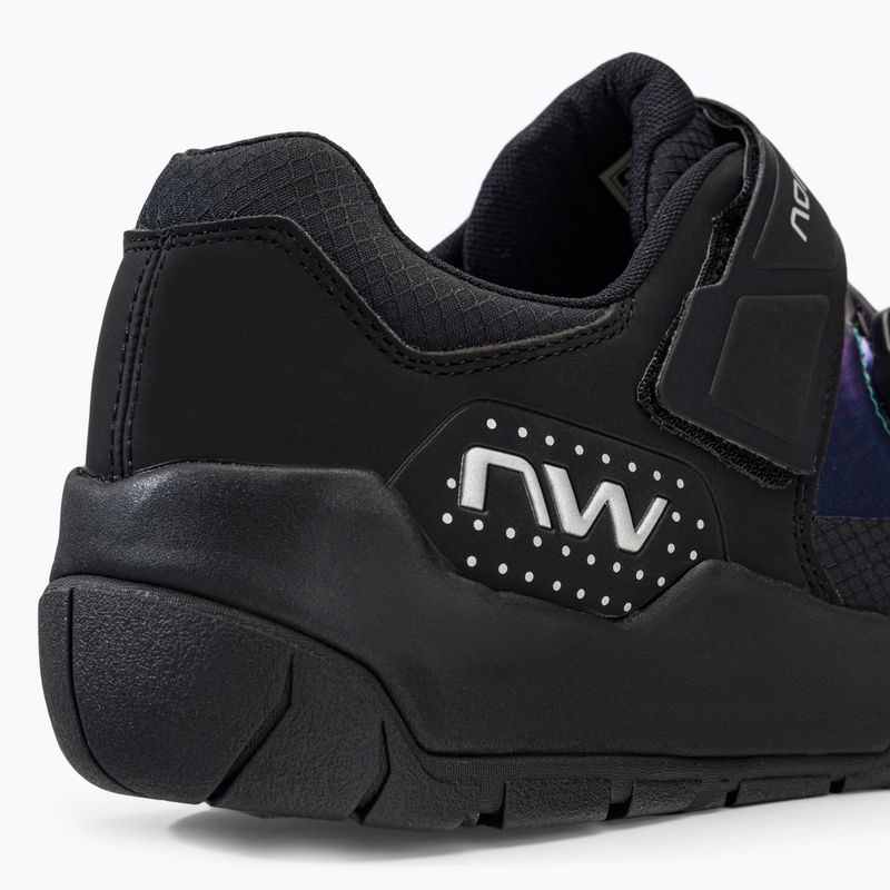 Buty rowerowe MTB męskie Northwave Overland Plus black/iridescent 9