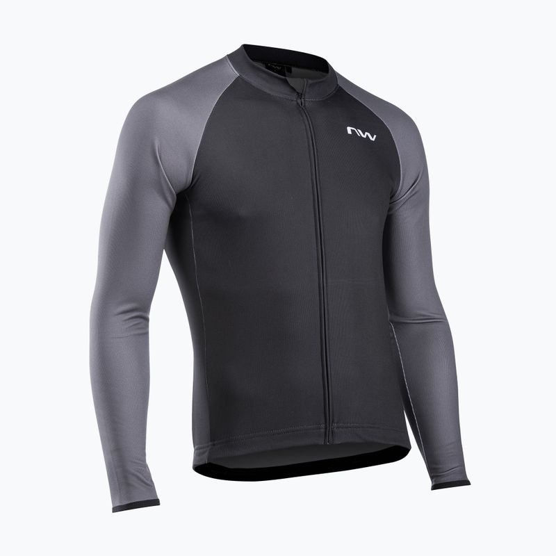 Longsleeve rowerowy męski Northwave Blade 4 black/dark grey 5