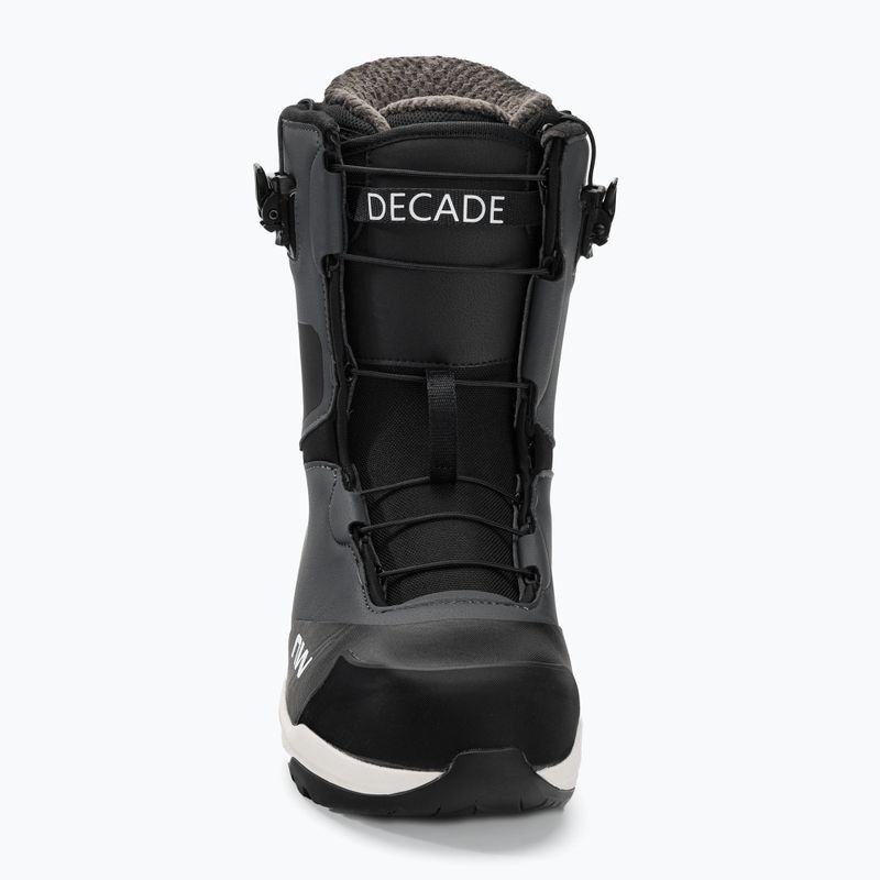 Buty snowboardowe męskie Northwave Decade SLS dark grey/black 3