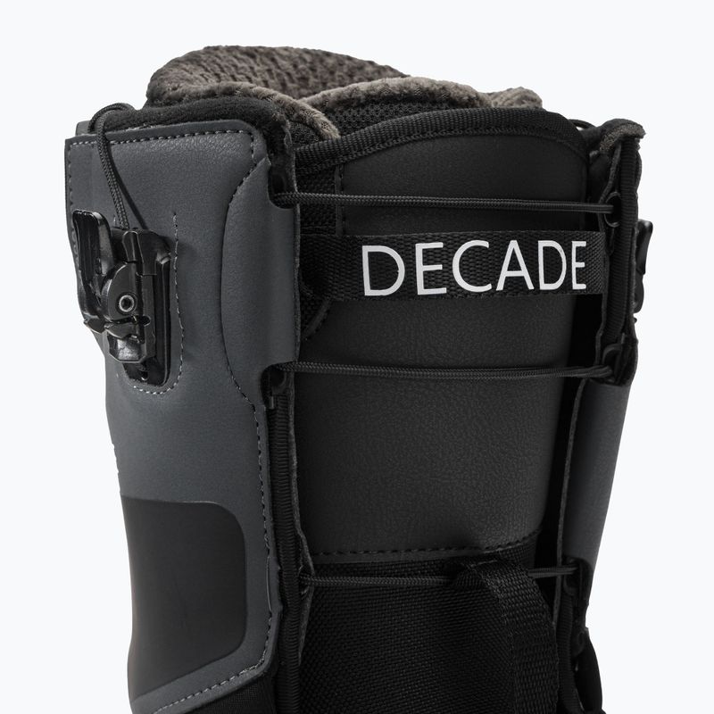 Buty snowboardowe męskie Northwave Decade SLS dark grey/black 6