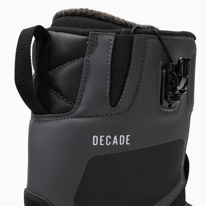 Buty snowboardowe męskie Northwave Decade SLS dark grey/black 8