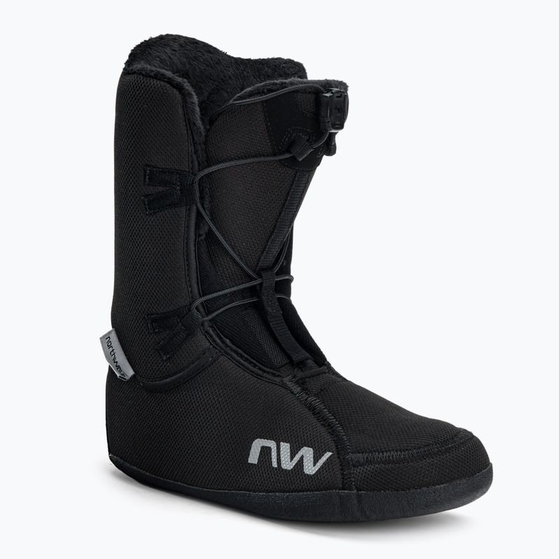 Buty snowboardowe damskie Northwave Helix Spin W black/dark grey 5