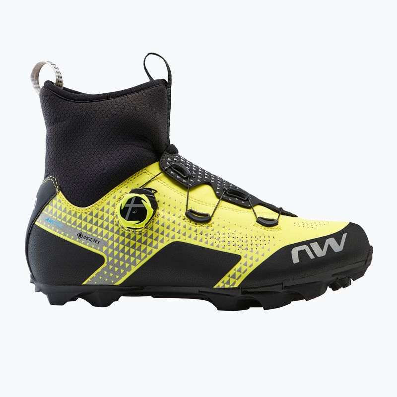 Buty rowerowe MTB męskie Northwave Celsius XC ARC. GTX yellow fluo/black 10