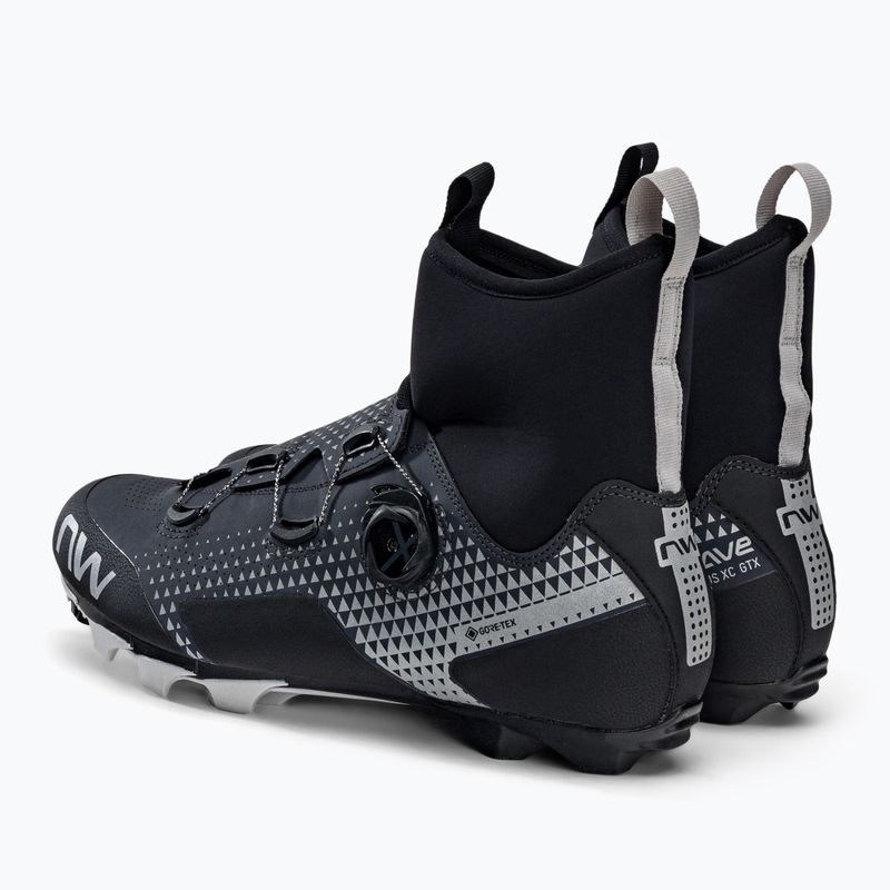 Buty rowerowe MTB męskie Northwave Celsius XC GTX carbon grey/reflective 3