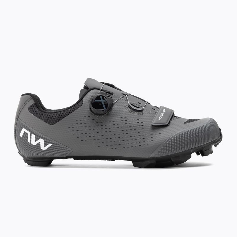 Buty rowerowe MTB męskie Northwave Razer 2 dark/grey 2