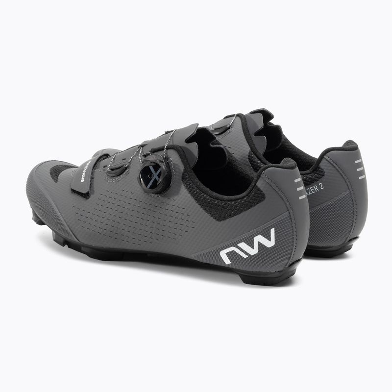 Buty rowerowe MTB męskie Northwave Razer 2 dark/grey 3