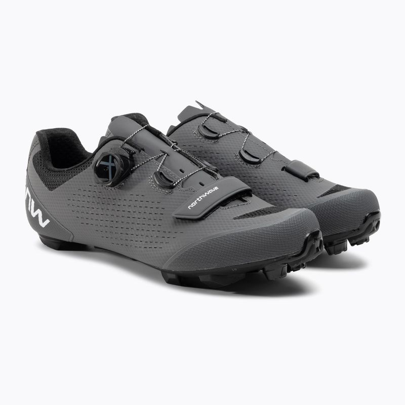 Buty rowerowe MTB męskie Northwave Razer 2 dark/grey 4