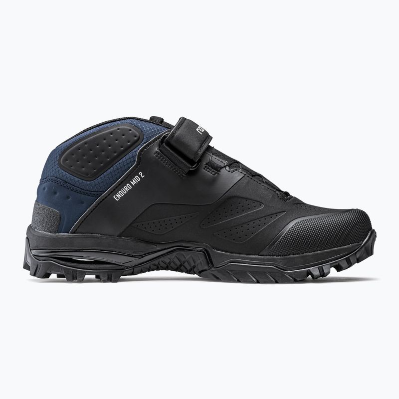 Buty rowerowe MTB męskie Northwave Enduro Mid 2 black/deep blue 2