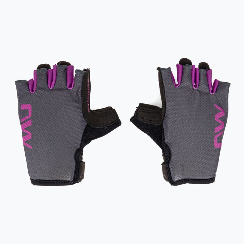 Rękawiczki rowerowe damskie Northwave Active Short Finger dark grey/pink 3