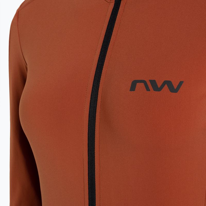 Bluza rowerowa damska Northwave Fahrenheit Jersey cinnamon 3