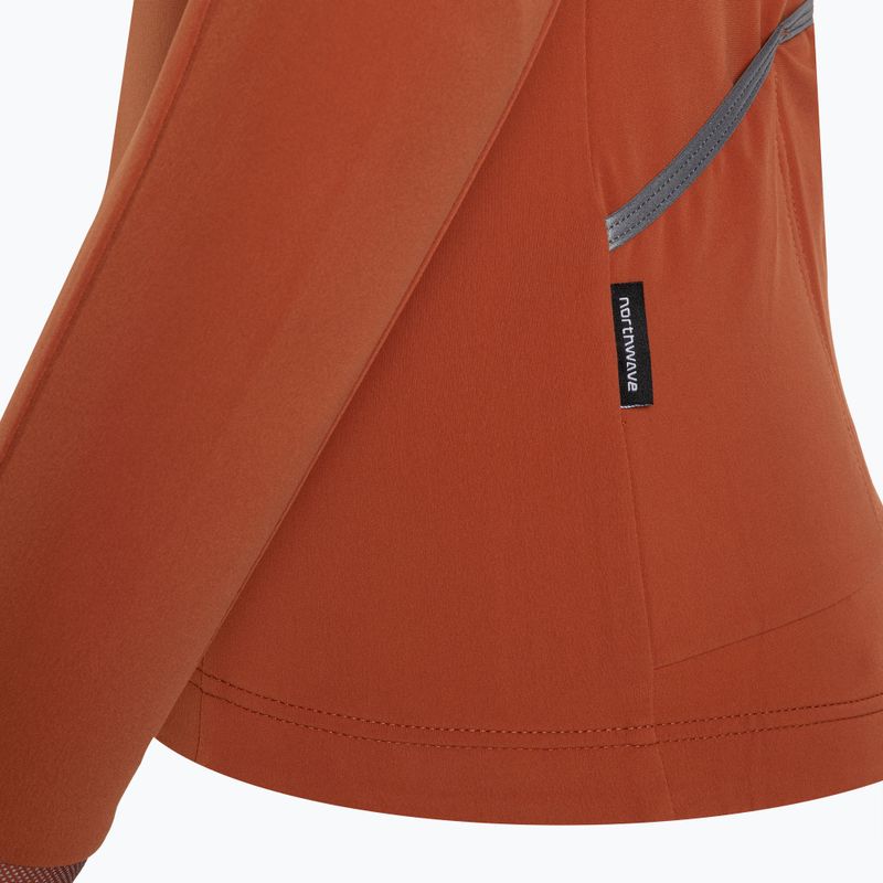Bluza rowerowa damska Northwave Fahrenheit Jersey cinnamon 4