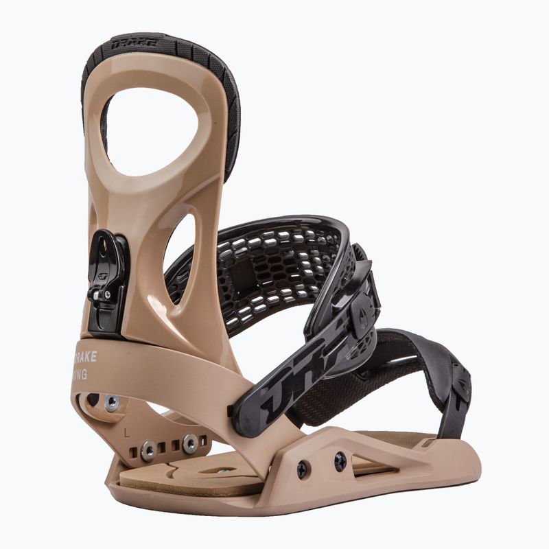Wiązania snowboardowe męskie Drake King sand/black 3