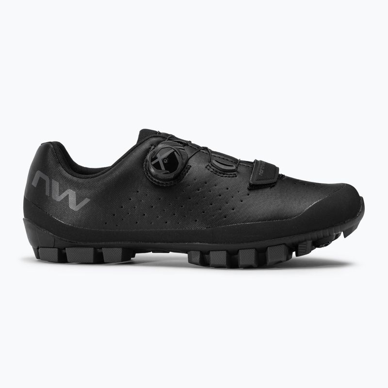 Buty rowerowe MTB męskie Northwave Hammer Plus black/dark grey 2