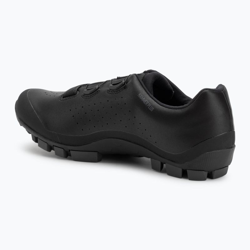 Buty rowerowe MTB męskie Northwave Hammer Plus Wide black/dark grey 3