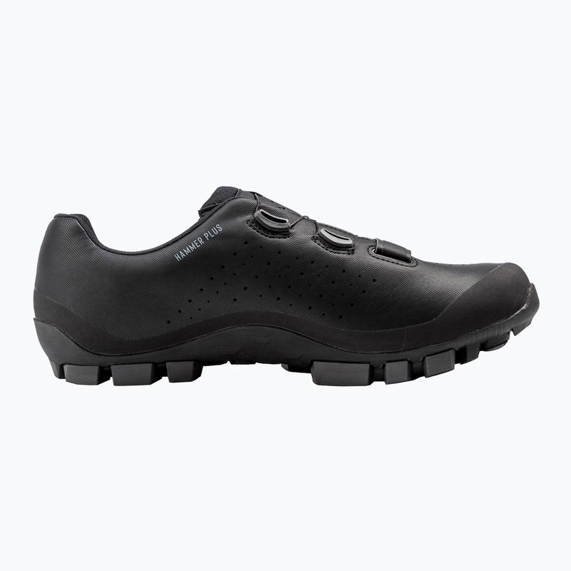 Buty rowerowe MTB męskie Northwave Hammer Plus Wide black/dark grey 2
