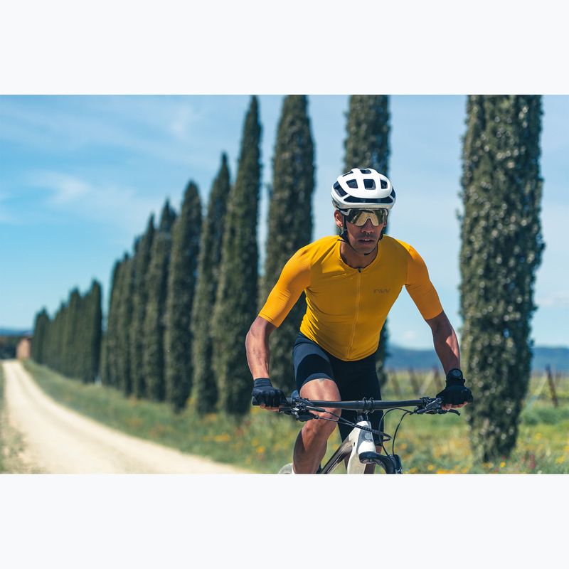 Koszulka rowerowa męska Northwave Extreme 2 ochre 5