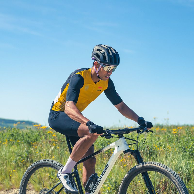 Koszulka rowerowa męska Northwave Extreme Evo ochre/black 5