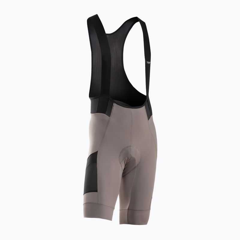 Spodenki rowerowe męskie Northwave Fast Rock Bibshort sand