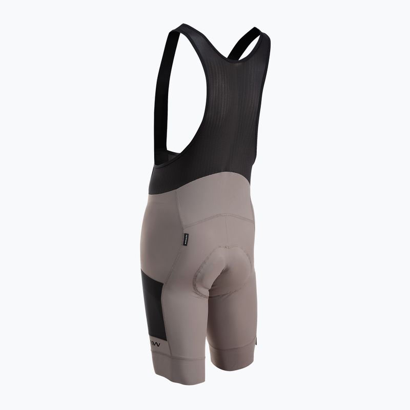 Spodenki rowerowe męskie Northwave Fast Rock Bibshort sand 2