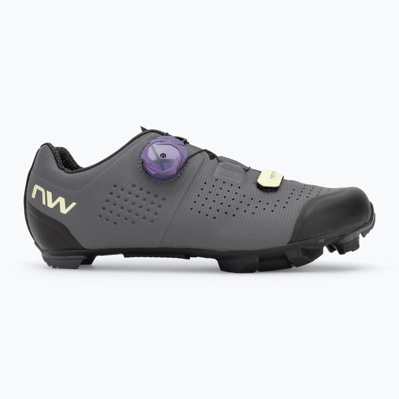 Buty rowerowe MTB damskie Northwave Razer dark grey/dark purple 2