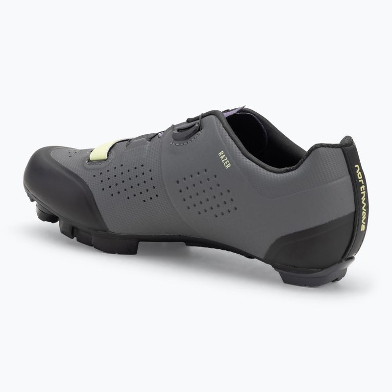 Buty rowerowe MTB damskie Northwave Razer dark grey/dark purple 3