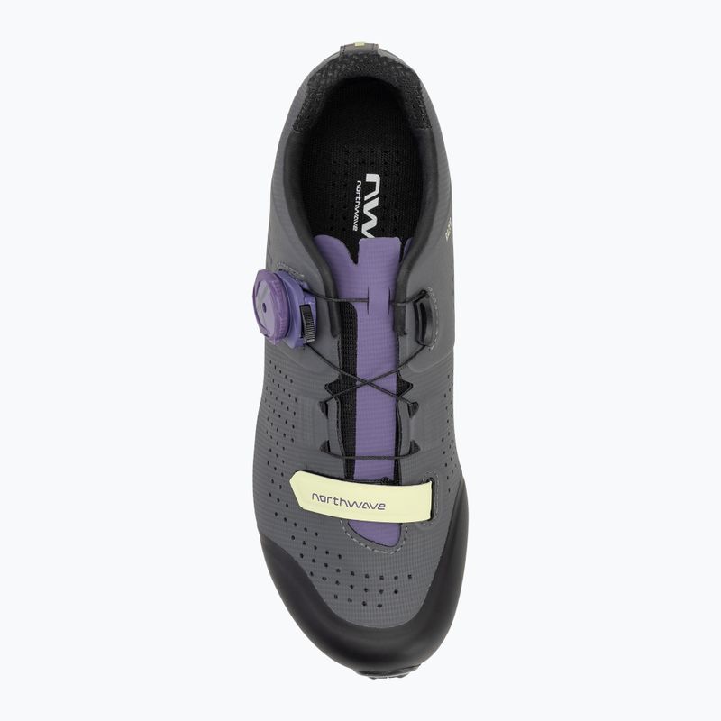 Buty rowerowe MTB damskie Northwave Razer dark grey/dark purple 5