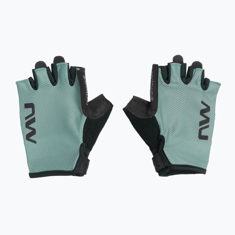 Rękawiczki rowerowe damskie Northwave Active Short Finger sage 2