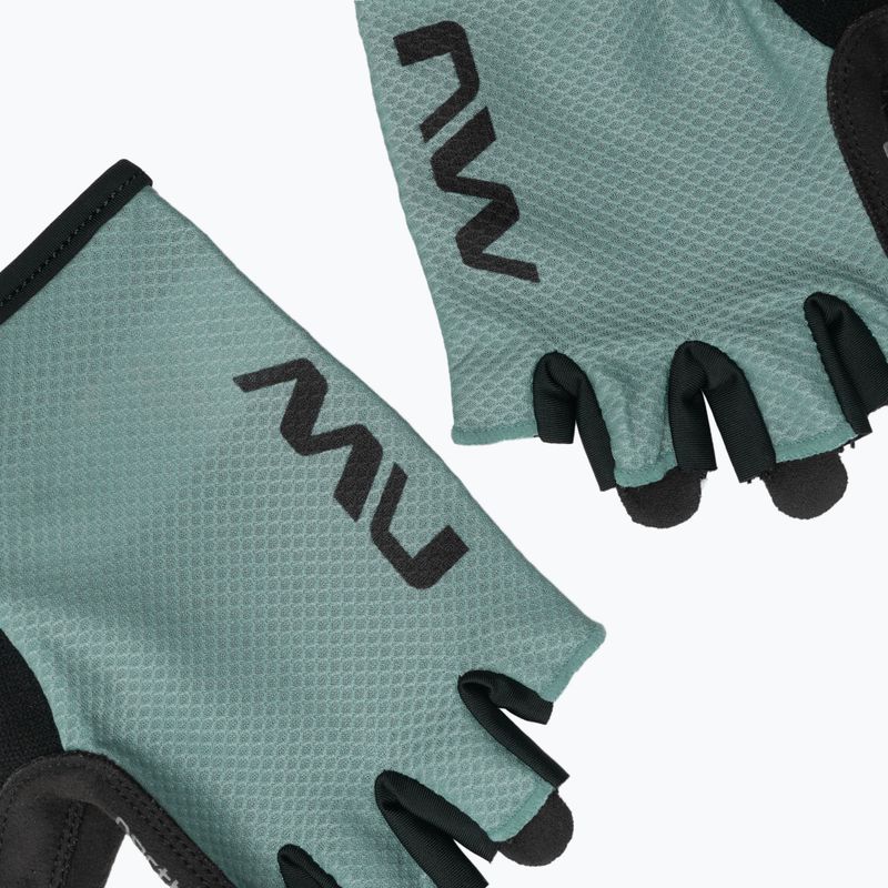 Rękawiczki rowerowe damskie Northwave Active Short Finger sage 4