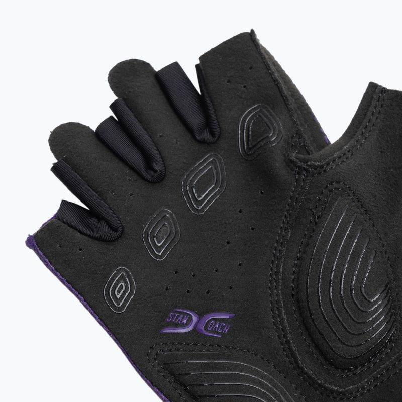 Rękawiczki rowerowe damskie Northwave Active Short Finger dark purple 6