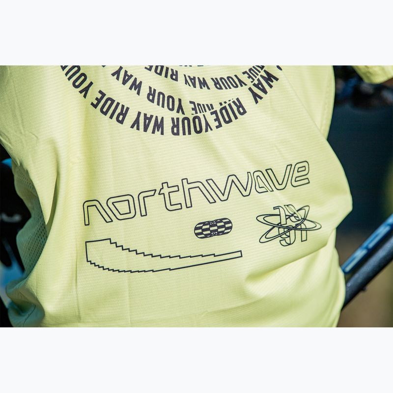 Koszulka rowerowa męska Northwave Edge 2 cool matcha/black 9