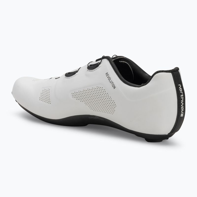Buty szosowe męskie Northwave Revolution white/black 3