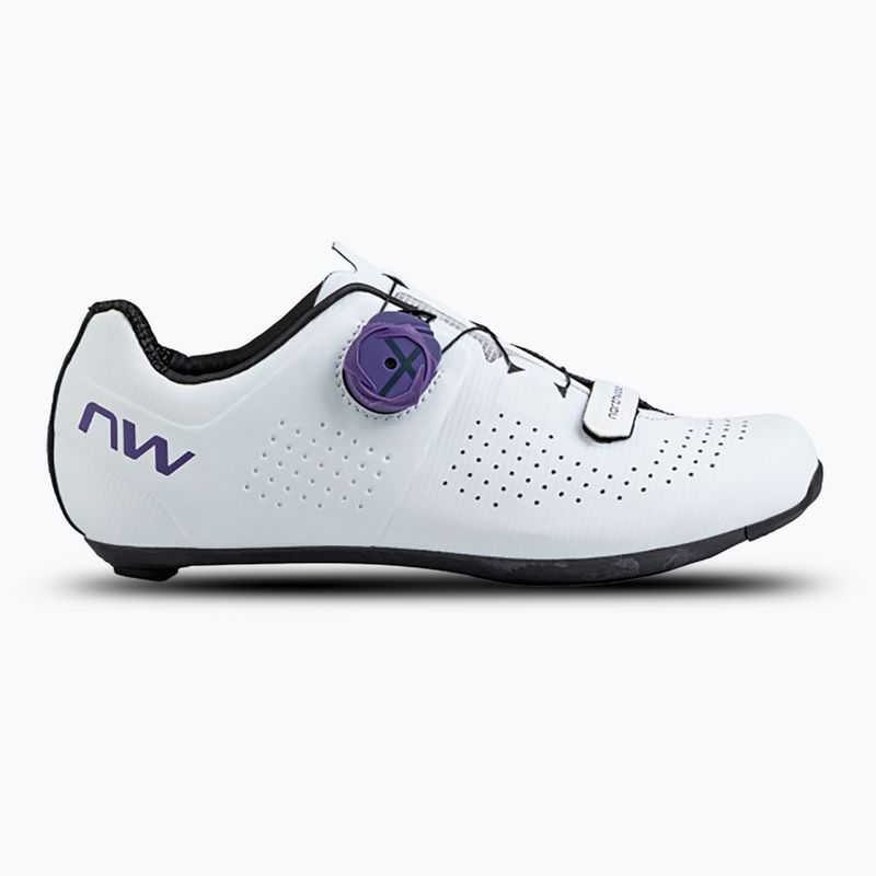 Buty szosowe damskie Northwave Storm Carbon white/dark purple 8
