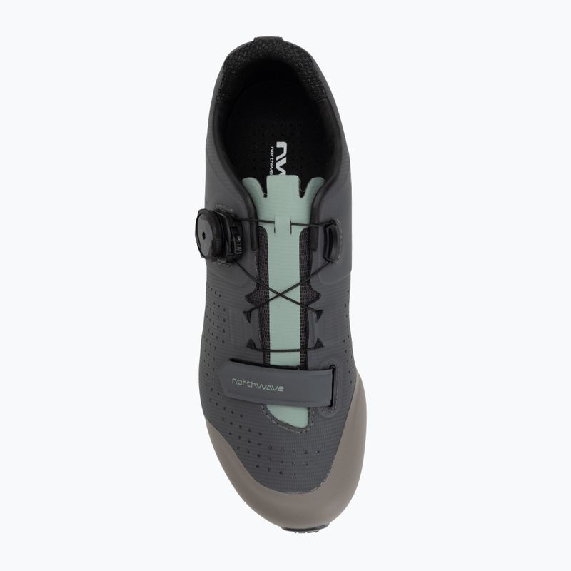 Buty rowerowe MTB męskie Northwave Razer dark grey/sage 5