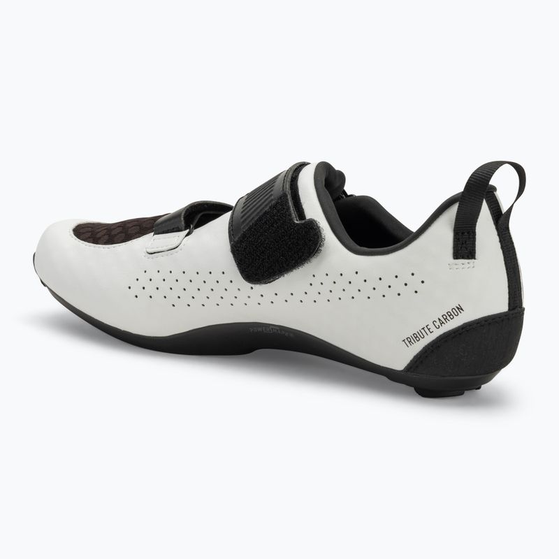Buty szosowe męskie Northwave Tribute Carbon white/black 3