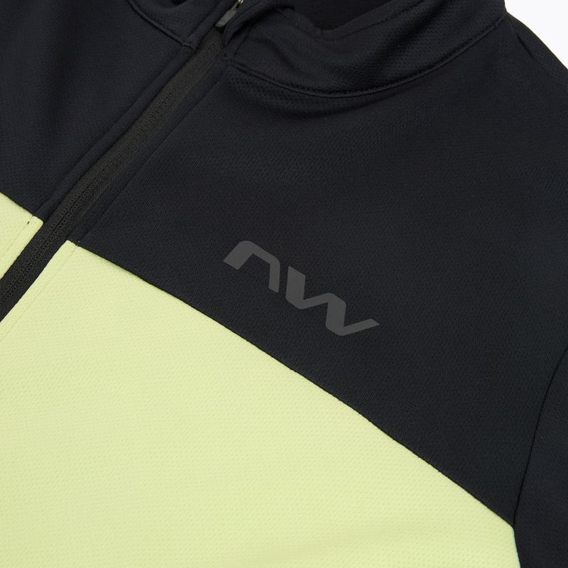 Bluza rowerowa męska Northwave Force 2 Jersey FZ cool matcha/black 3