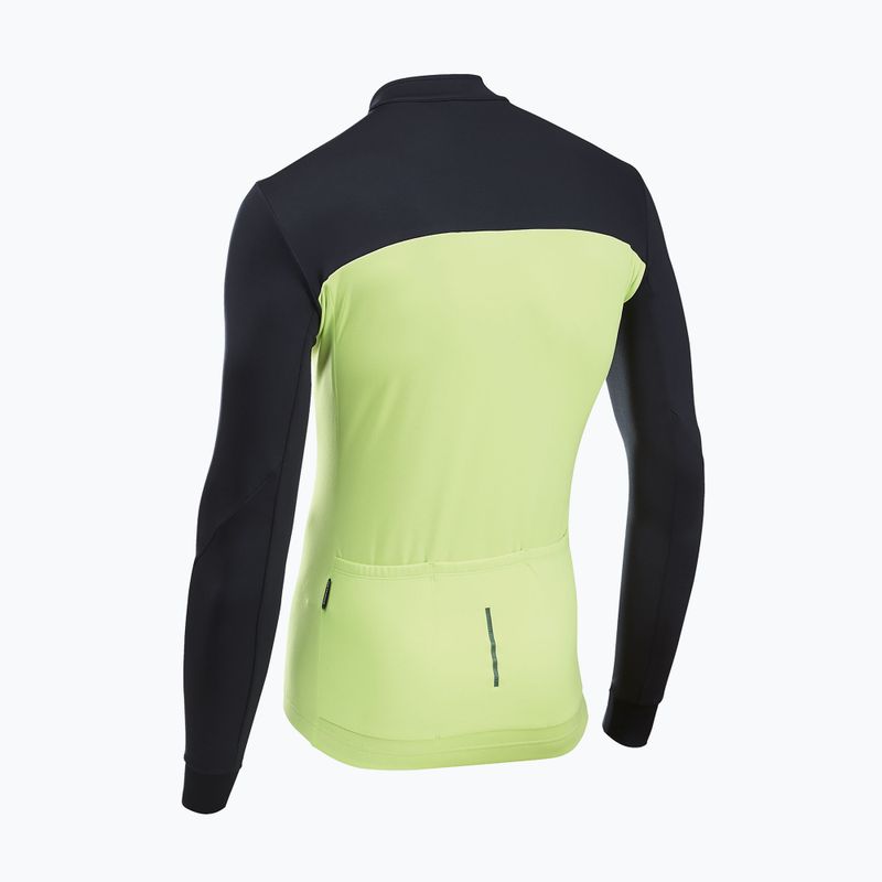 Bluza rowerowa męska Northwave Force 2 Jersey FZ cool matcha/black 2