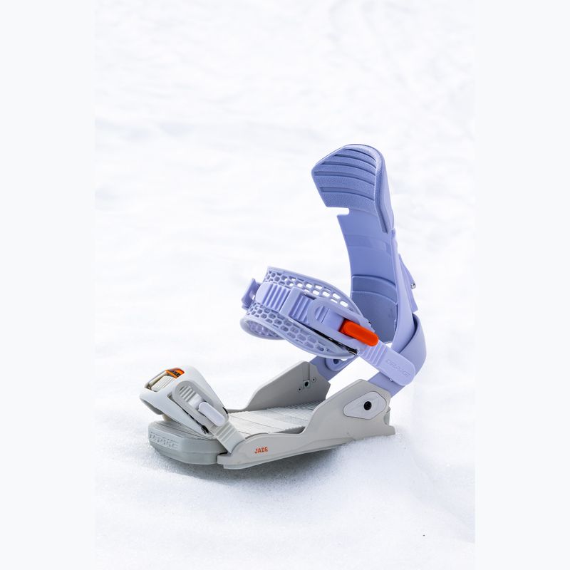 Wiązania snowboardowe damskie Drake Jade W lilac/white 4