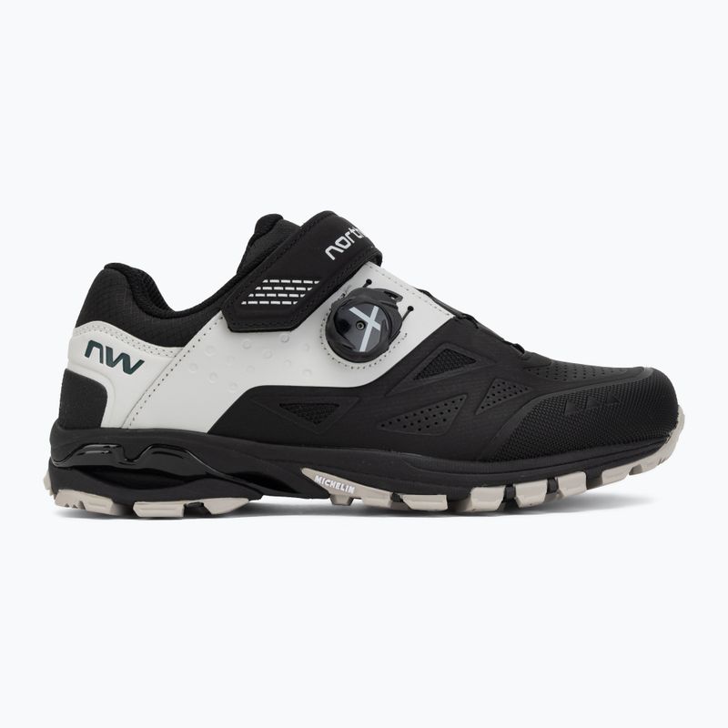 Buty rowerowe MTB męskie Northwave Spider Plus 3 black/light grey 2